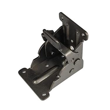 Imagem de Dobradiça de armário dobradiça dobrável de ferro suportes de perna de mesa dobráveis para mesas de extensão de cadeira de mesa Dobrável Dobradiça de pés dobrável com autotravamento (cor: preto)