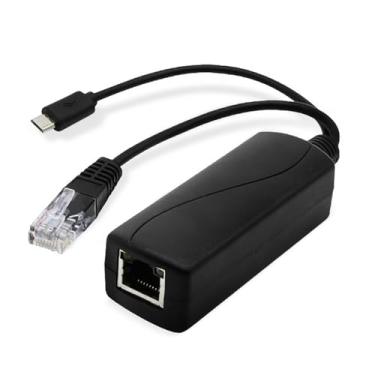 Imagem de ZEZEFUFU Micro USB 48V para 5V PoE Divisor IEEE 802.3af Power Over Ethernet PoE Active Splitter Adapter