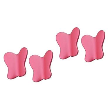 Imagem de Gadpiparty 4 Pcs Puxadores de gaveta borboleta infantil decoração infantil puxadores de guarda-roupa crianças cômoda penteadeira puxador do armário puxador de armário quarto infantil janela