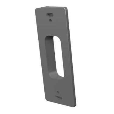 Imagem de WeiLaiKeQi Suporte de montagem de porta de campainha de vídeo, ajustador de campainha capa de suporte para casas aluguel apartamento empresas casa, Colchete esquerdo direito