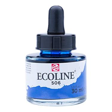 Imagem de Aquarela Líquida Ecoline Talens 30ml 506 Ultramarine Deep