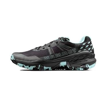 Imagem de Mammut Tênis de corrida feminino Sertig II Low Trail, Preto, escuro e gelado, 37