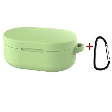 Imagem de Case Capa Protetora de Silicone Flexível compatível MI e REDMI AirDots - Nandos-Store (AirDots 3, Verde)