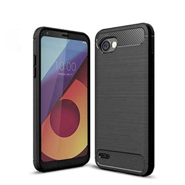 Imagem de Capa para LG G6 mini, toque macio, proteção total, anti-arranhões e impressões digitais + capa de celular resistente a arranhões para LG G6 mini