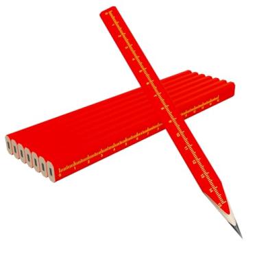 Imagem de XANADU Lápis de construção de carpinteiro para ferramenta de marcenaria (8 peças)