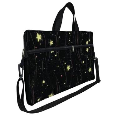 Imagem de Case Capa Maleta Premium Para Notebook Laptop de 17 e 17,3 com Alça de Mão Alça de Ombro e Zíper Lateral - Estrela