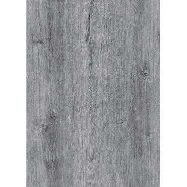 Imagem de Papel de parede de madeira cinza claro 44 x 994 cm, papel de parede de madeira cinza, papel de contato de madeira cinza, papel de parede removível, autoadesivo, grão de madeira, filme, rolo de mesa, armário, prateleira, forro