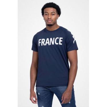 Imagem de Camiseta França Poliamida Masculina - Kappa