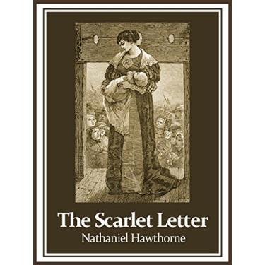 Imagem de The Scarlet Letter (Illustrated) (English Edition)