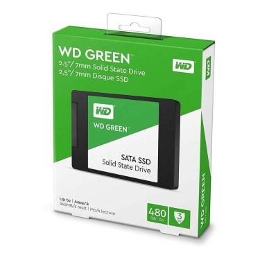 Imagem de Hd ssd 480gb 2.5 wd green wds480g2g0a