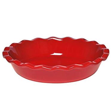 Imagem de Travessa Red com Borda Emile Henry Vermelho 26Cm