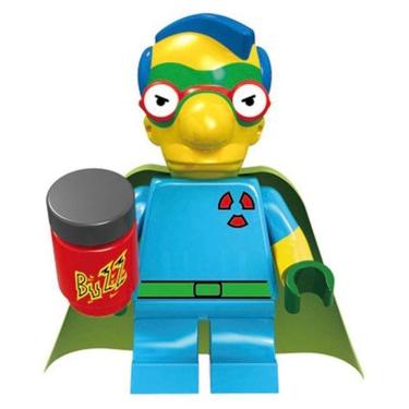 Imagem de Proton Milhouse Bonecos Blocos De Montar The Simpsons