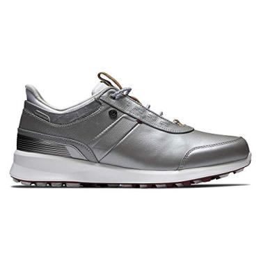 Imagem de FootJoy Sapato de golfe feminino Stratos Previous Season, Cinza