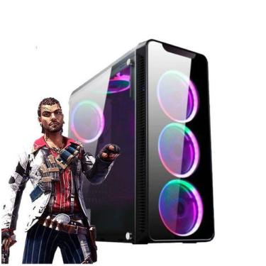 Imagem de Pc Desktop Gamer Cpu Barato Intel Core i5 3.10Ghz 8gb ram ssd 120gb pl