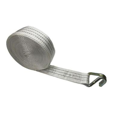 Imagem de Cinta de Carga Catraca 9 Metros Suporta 3 Toneladas Branca - Alffa