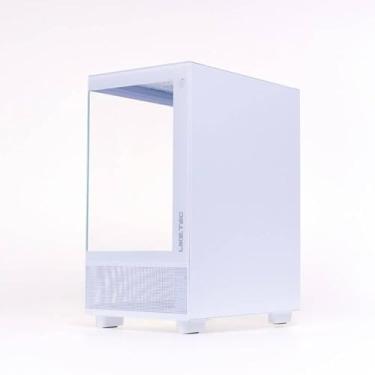Imagem de Gabinete Gamer Liketec Aquário Opera Snow - Mini Tower, USB 3.0x2, Vidro Panorâmico - Branco
