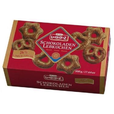 Imagem de Pão De Mel Chocolate Schokoladen Lebkuchen Lambertz 500G