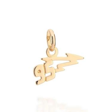 Imagem de Pingente banhado ouro 3x 24k 18k e 22k masculino infantil rommanel dis