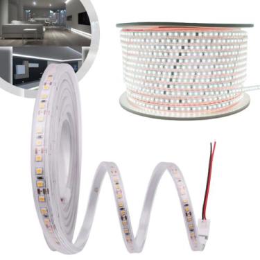Imagem de Fita Led Direto Na Rede 127v Para Perfil Não Precisa de Fonte IP65 5M 