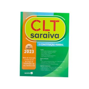 Imagem de Livro CLT Saraiva E Constituição Federal