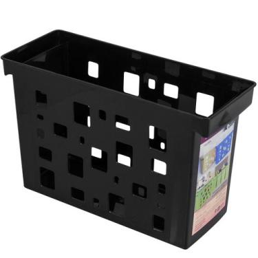 Imagem de Organizador De Pastas Suspensas Dellocolor Caixa Arquivo Organizador D