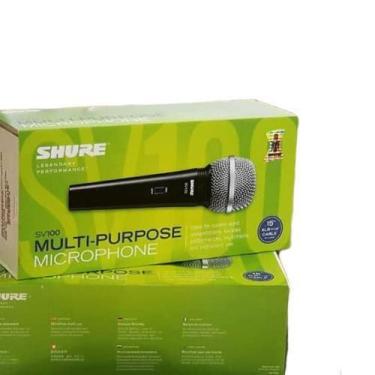 Imagem de Microfone Shure Sv100 Profissional Vocal Com Fio, Cardioide, dinâmico,