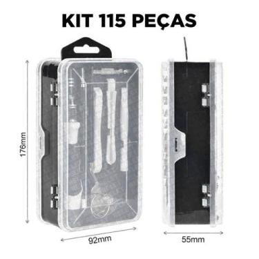 Imagem de Maleta Profissional De Ferramentas De Reparo Para Celular - Higa