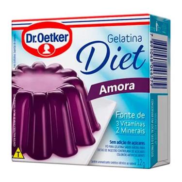 Imagem de Gelatina de Framboesa Diet Dr. Oetker 12g