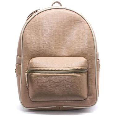 Imagem de Mochila Feminina Conforto Escolar Trabalho Viagem Cores  Preto, Gelo, 