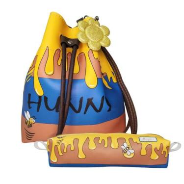 Imagem de Kit Infantil Bolsa e Estojo Pote De Mel, Magicc Bolsas