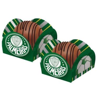 Imagem de 40 Forminhas para Doces Decoração Fesa Palmeiras - festcolor