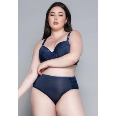 Imagem de Kit 10 Conjuntos de Lingerie Plus Size Wls Modas Sutiã Reforçado Com B