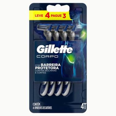 Imagem de Gillette Corpo Aparelhos Descartáveis para Depilação Corporal 4 Unidad