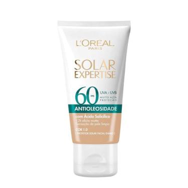 Imagem de L'Oréal Paris Solar Expertise Antioleosidade FPS60 Cor 1.0 - Protetor 