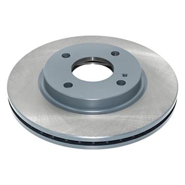 Imagem de Durago Disco de freio dianteiro ventilado série Titanium BR90092601 compatível com modelos selecionados Ford Fiesta 11-19