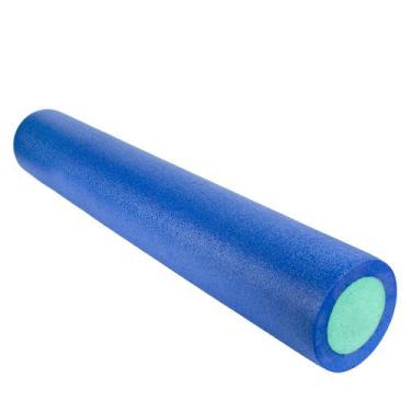 Imagem de Rolo de Massagem Liberação Miofascial Eva Espuma Foam Roller 90x15cm -