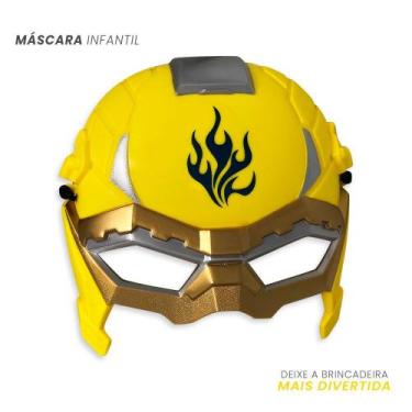 Imagem de Brinquedo Lançador de dardos com máscara - Toys & Toys, Amarelo