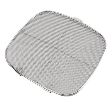 Imagem de Fritadeira Splatter Sn 304 Aço Inoxidável Duplo Deck Fritadeira Splatter para Oval Barbe Hine Casa, Peças de Appnce Casa Elecc Peças da Fritadeira