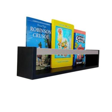 Imagem de Prateleira Livros Infantis Nicho Organizador Pelúcia Quarto - Arte Ced