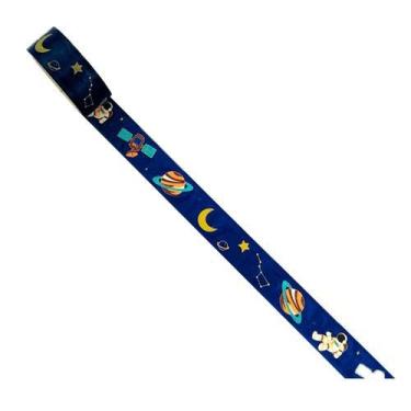 Imagem de Washi Tape Glow Brilha no Escuro BRW - 1-Un., ASTRONAUTA E SATELITE
