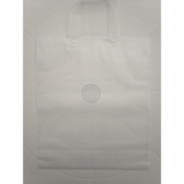 Imagem de 10  Sacolas plásticas Alça Fita 27x30  em Alta Densidade para lojas. -