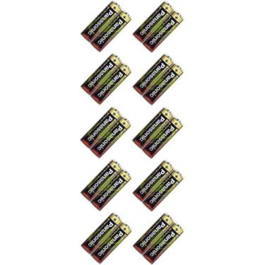 Imagem de 10 Pares de Pilhas Pequena AA Alcalina Panasonic Power Alkaline