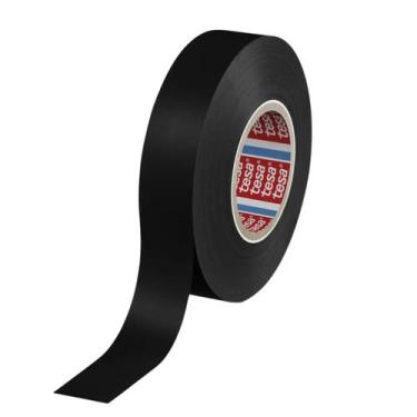 Imagem de Fita Isolante Anti Chamas 105C Alta Durabilidade 33m X 19mm Tesa, Fita