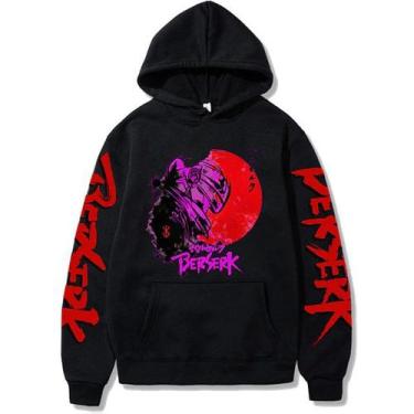 Imagem de Blusa Moletom Canguru Anime Berserk  - T SETE CUSTOM, 14, Rosa bebê