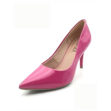 Imagem de Scarpin Sapato Feminino Salto Agulha Bico Fino Colorido - Zardot, 35, 