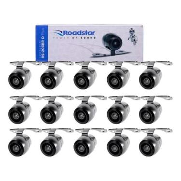 Imagem de Kit 15 Câmeras De Ré Automotiva Dinâmica Roadstar Rs-203br