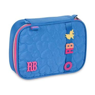Imagem de Estojo Escolar Box Juvenil Rebecca Bonbon - Clio, Azul