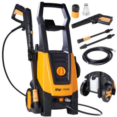 Imagem de Lavadora Alta Pressão 1900W 2450Psi 360l/h Extreme Turbo Wap, Amarelo,