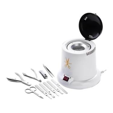 Imagem de Mini Estufa Esterilizador Para Manicure Alicate tesoura - NOVO SÉCULO
