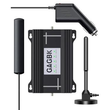 Imagem de GAGBK Upgarde Cell Booster para Carro, Caminhão Amplificador de Sinal de Telefone Celular Na Banda 2/4/5/12/13/17/25/66 para 5G Suporta Todas As Operadoras Dos Eua At&T T-Mobile Verizon e Mais Amplifi